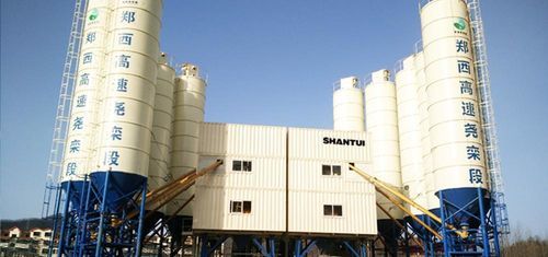 Centrale à béton fixe - HZS60-3B - SHANDONG SHANTUI CONSTRUCTION MACHINERY IMP&EXP CO.,LTD