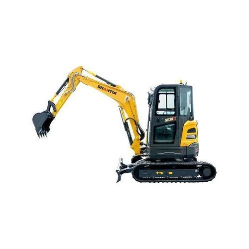 Pelle mini - SE36SR-10B - SHANDONG SHANTUI CONSTRUCTION MACHINERY IMP&EXP CO.,LTD - sur chenilles / sans déport arrière / compacte