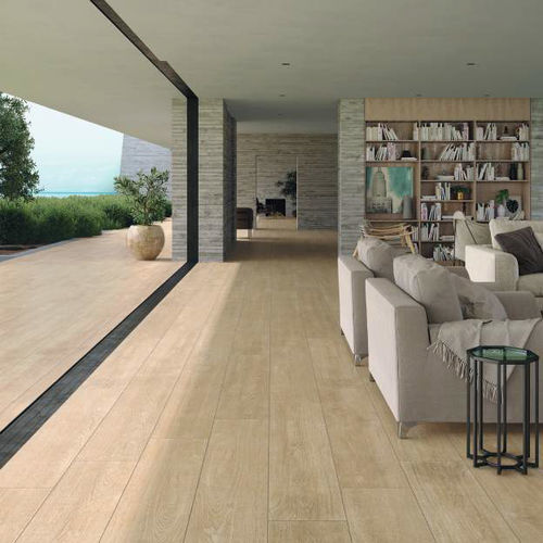 Carrelage en porcelaine - YEMINA - ALAPLANA - brillant / d'intérieur / d'extérieur