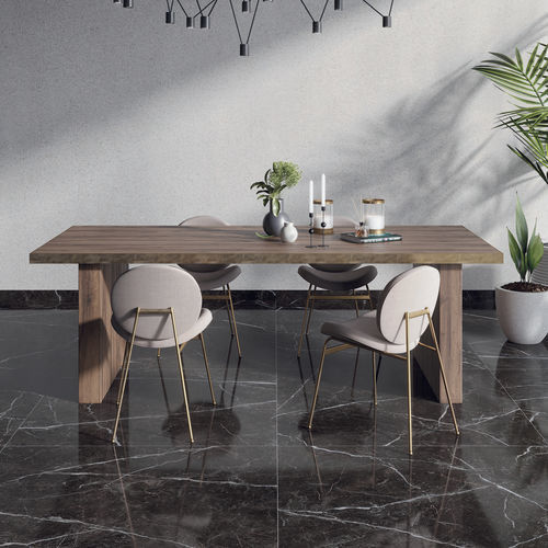 Carrelage en céramique émaillée - MARKINA GOLD - ALAPLANA - poli / brillant / d'intérieur