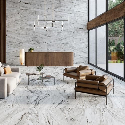 Carrelage en grès cérame - CRYSTAL RIVER - ALAPLANA - poli / satiné / d'intérieur