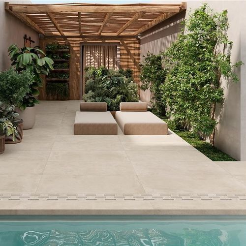 Carrelage en porcelaine - LARSEN - ALAPLANA - mat / d'intérieur / de salon