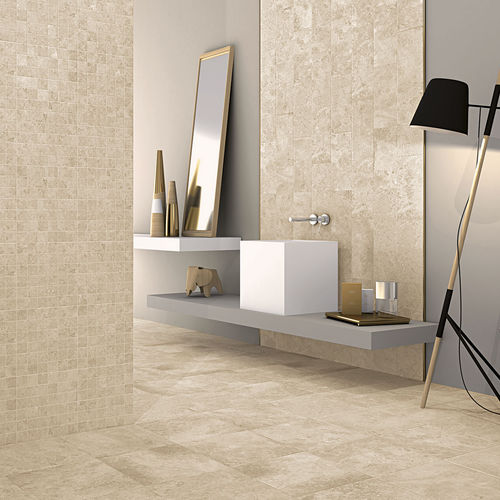Carrelage en grès cérame - TRACCIA - CASA BELLA - émaillé / finition naturelle / d'intérieur