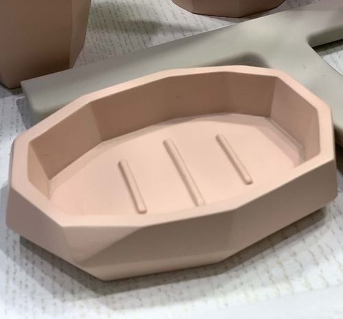 Porte-savon en bambou - CP907 SB - CIPI' - à poser / en Solid Surface / pour salle de bain
