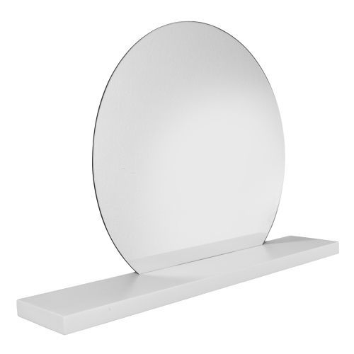 Étagère avec miroir - Reflex - CIPI' - murale / contemporaine / en teck
