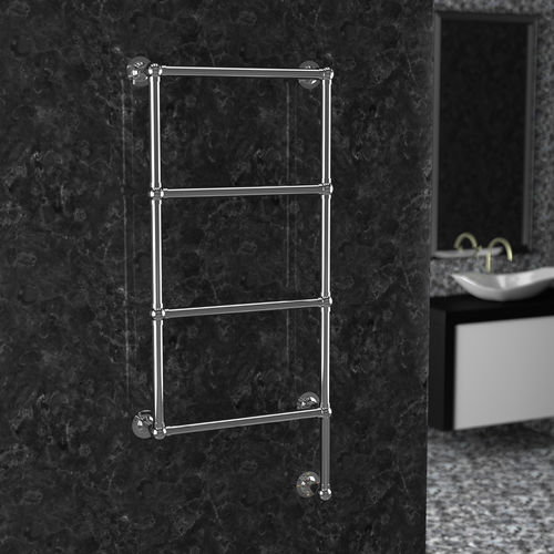 Sèche-serviettes électrique - RETRÒ II - CORDIVARI DESIGN - de style / en métal / argenté
