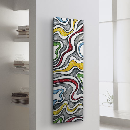 Radiateur à eau chaude - FRAME PICTURE GRAPHIC - CORDIVARI DESIGN - 0...500 w / contemporain / en métal