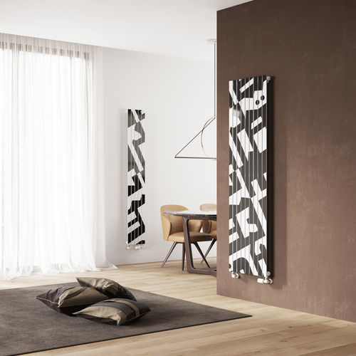 Radiateur à eau chaude - ROSY GRAPHIC - CORDIVARI DESIGN - 751 w...1000 w / 1001 w...1500 w / 501 w...750 w