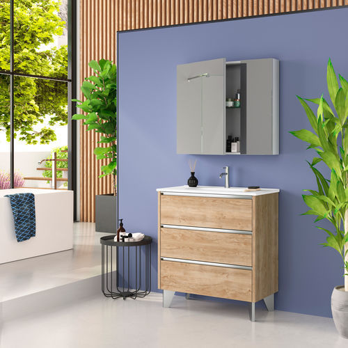 Meuble vasque à poser - SIENA - COYCAMA - MDF / contemporain / sans porte