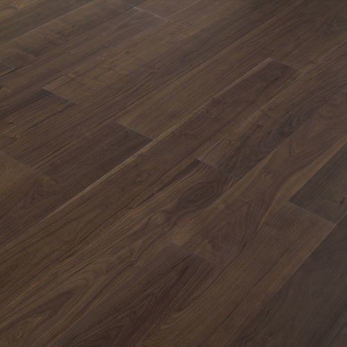 Parquet contrecollé - CA' MEZZO - FOGLIE D'ORO BY LATIFOGLIA - en noyer américain / verni / teinté