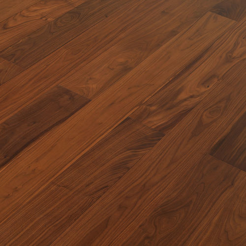 Parquet contrecollé - LANDSCAPE - FOGLIE D'ORO BY LATIFOGLIA - en noyer américain / verni / teinté