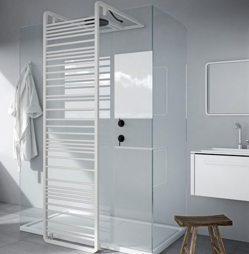 Sèche-serviettes à eau chaude - PANTAREI DOCCIA - GRAZIANO RADIATORS - 501 w...750 w / contemporain / en inox