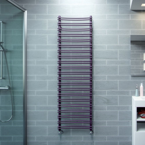 Sèche-serviettes à eau chaude - TWICE V - GRAZIANO RADIATORS - électrique / 0...500 w / 501 w...750 w