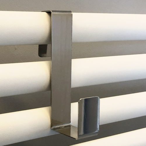 Patère contemporaine - SIDE - GRAZIANO RADIATORS - en chrome / individuelle / de salle de bain