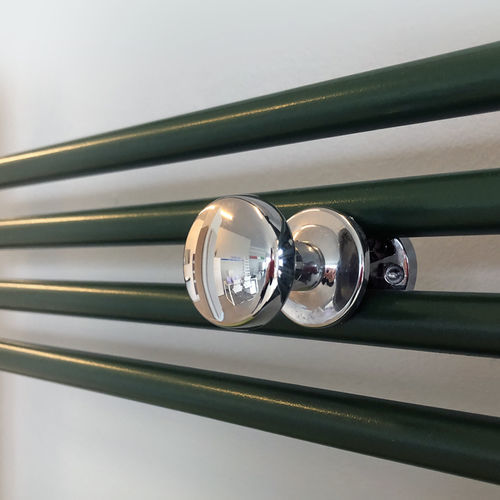 Patère contemporaine - CIRCLE - GRAZIANO RADIATORS - en chrome / individuelle / de salle de bain