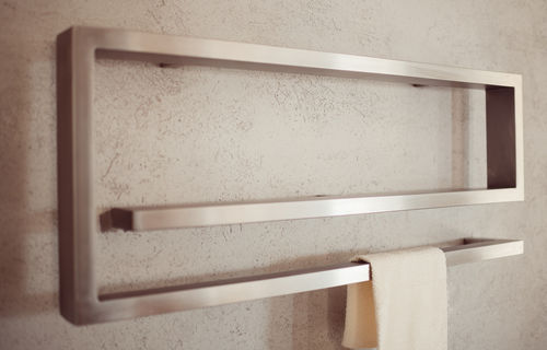Sèche-serviettes à eau chaude - EOS - GRAZIANO RADIATORS - 0...500 w / contemporain / en inox