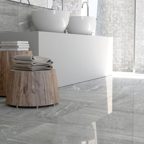 Carrelage en grès cérame - GHIACCIO - HERBERIA - finition naturelle / d'intérieur / d'extérieur