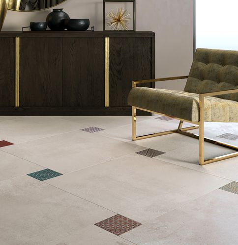 Carrelage en grès cérame - PANNA - HERBERIA - poli / mat / d'intérieur