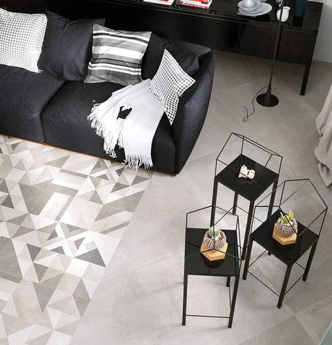 Carrelage en grès cérame - FUMO - HERBERIA - poli / mat / d'intérieur