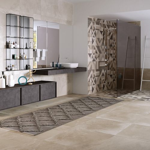 Carrelage en grès cérame - CANNELLA - HERBERIA - poli / mat / d'intérieur