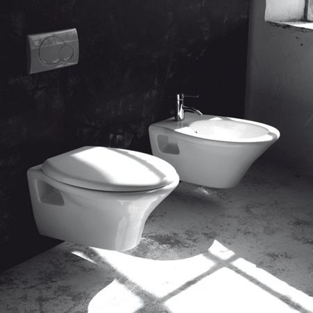 WC suspendu - ALFA - KI & KO - en céramique