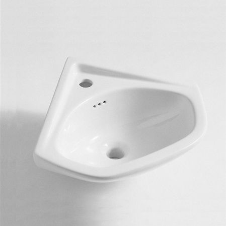 Lave-mains suspendu - KI & KO - d'angle / en céramique