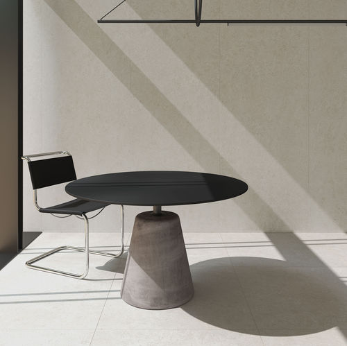 Carrelage en grès cérame - BERA&BEREN - LIVING CERAMICS - en pierre calcaire / mat / finition naturelle