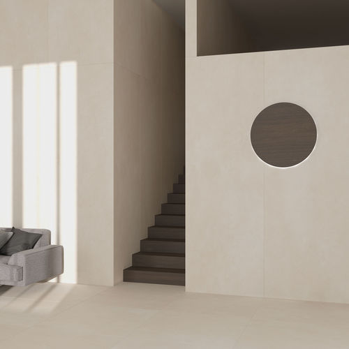 Carrelage en grès cérame - GUBI - LIVING CERAMICS - finition naturelle / lisse / d'intérieur