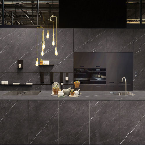 Panneau d'habillage en grès cérame - ROYAL GRIGIO  - NABEL GROUP - mural / pour salle de bain / pour pièce humide