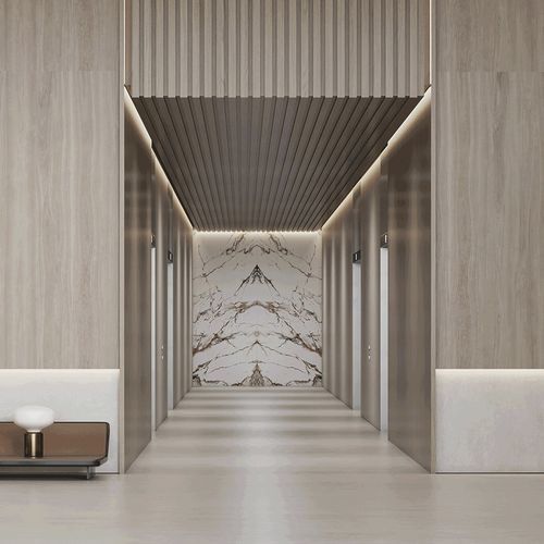Revêtement mural pour intérieur - LIGHT WALNUT  - NABEL GROUP - en grès cérame / velouté / aspect bois