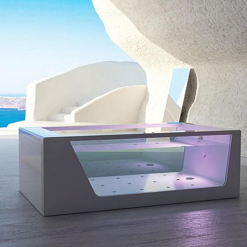 Baignoire en îlot - AQUA - RELAX DESIGN - en résine / en pierre / en verre