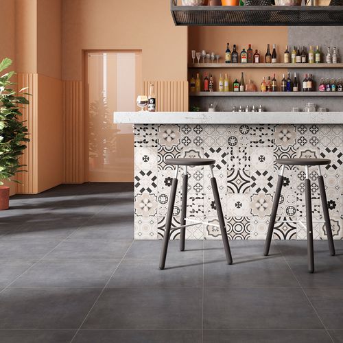 Carrelage en grès cérame - FLOW - SINTESI - finition naturelle / d'intérieur / d'extérieur