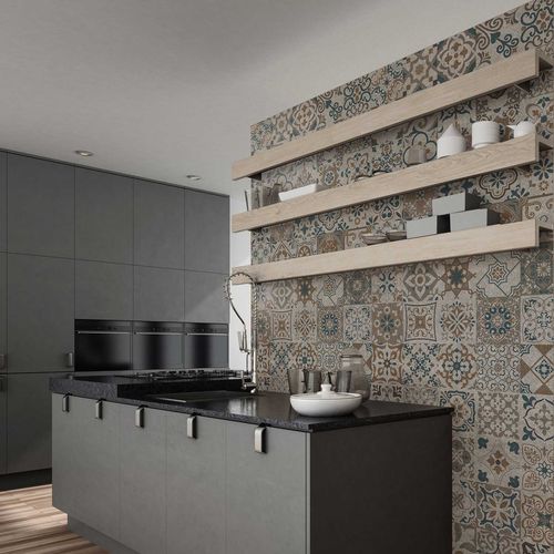 Carrelage en céramique - CEMENTINE - STUDIO ONE - poli / d'intérieur / de cuisine