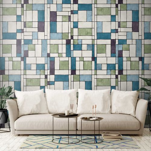 Carrelage en céramique - PITTURA DI MONDRIAN - STUDIO ONE - poli / d'intérieur / de salon