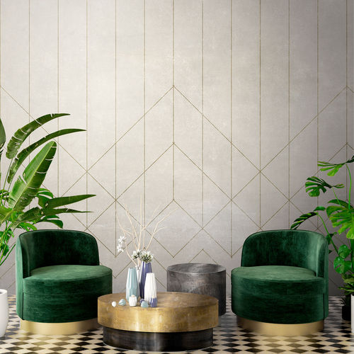 Papier peint contemporain - EVA - Tecnografica Italian Wallcoverings - en fibre de cellulose / en textile non-tissé / en fibre de verre