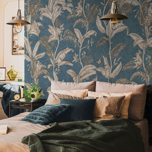 Papier peint vintage - DARWIN - Tecnografica Italian Wallcoverings - en fibre de cellulose / en textile non-tissé / en fibre de verre
