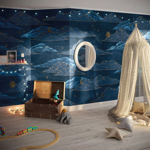 Papier peint contemporain - DREAMY - Tecnografica Italian Wallcoverings - en fibre de cellulose / en textile non-tissé / en fibre de verre