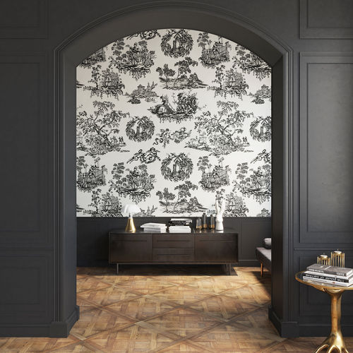 Papier peint classique - INDIENNERIE - Tecnografica Italian Wallcoverings - en fibre de cellulose / en textile non-tissé / en fibre de verre