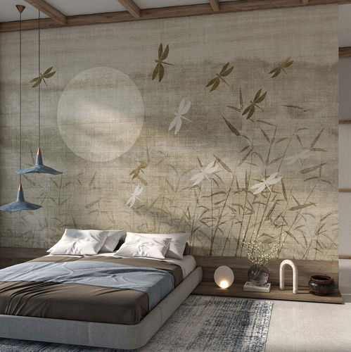 Papier peint oriental - YUKI - Tecnografica Italian Wallcoverings - en fibre de cellulose / en textile non-tissé / en fibre de verre