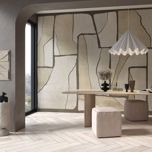 Papier peint ethnique - YAKOUBA - Tecnografica Italian Wallcoverings - en fibre de cellulose / en textile non-tissé / en fibre de verre