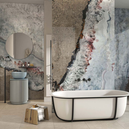 Panneau décoratif pour plafond - AGATA MIX - Tecnografica Italian Wallcoverings - pour agencement intérieur / mural / pour éclairage