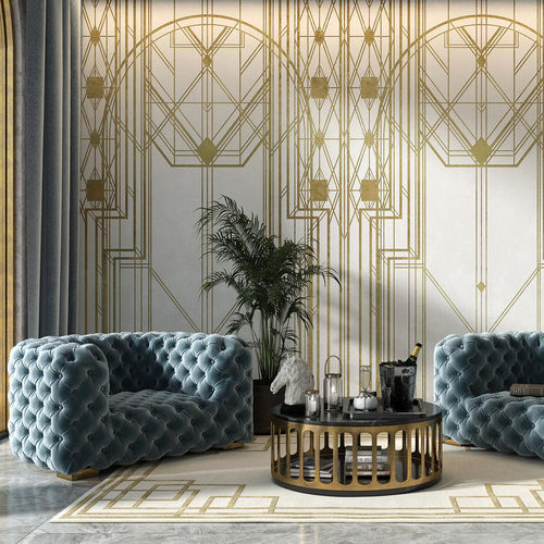 Papier peint de style Art Nouveau - JAY - Tecnografica Italian Wallcoverings - en fibre de cellulose / en textile non-tissé / en fibre de verre