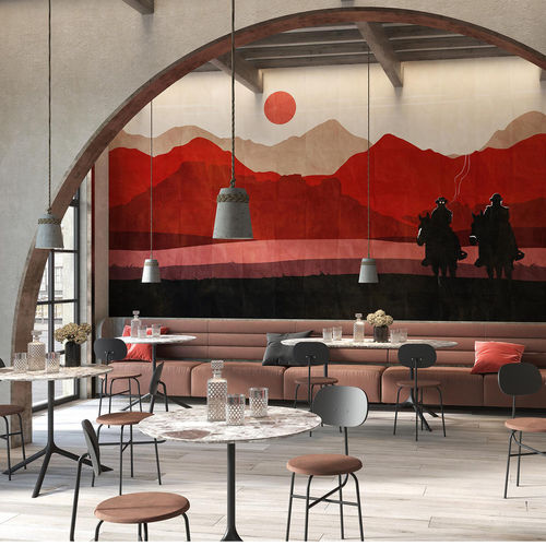 Papier peint contemporain - FREEMAN - Tecnografica Italian Wallcoverings - en textile non-tissé / en fibre de verre / en vinyle