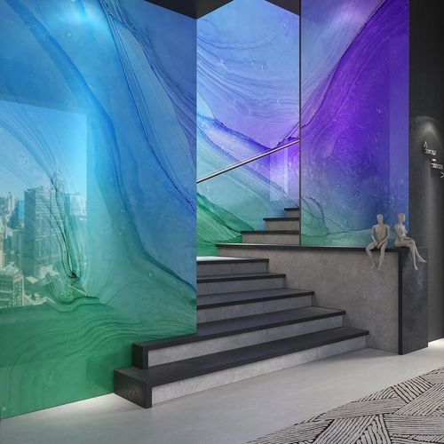 Panneau décoratif de revêtement - TOMORROWLAND - Tecnografica Italian Wallcoverings - mural / pour agencement intérieur / pour éclairage