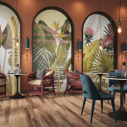 Papier peint contemporain - RICO - Tecnografica Italian Wallcoverings - en fibre de cellulose / en textile non-tissé / en fibre de verre