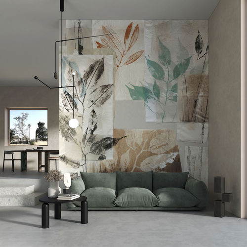 Papier peint contemporain - BOTANICAL STUDY - Tecnografica Italian Wallcoverings - en fibre de cellulose / en textile non-tissé / en fibre de verre