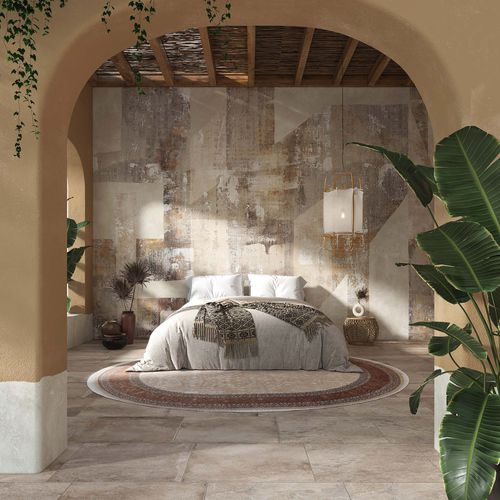 Papier peint ethnique - QUM - Tecnografica Italian Wallcoverings - en fibre de cellulose / en textile non-tissé / en fibre de verre