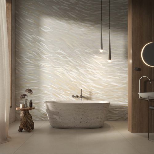 Papier peint contemporain - MAREA - Tecnografica Italian Wallcoverings - en fibre de cellulose / en textile non-tissé / en fibre de verre