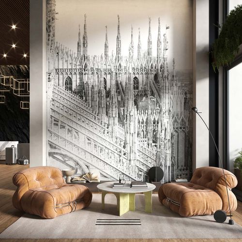 Papier peint contemporain - VISTA DUOMO - Tecnografica Italian Wallcoverings - en fibre de cellulose / en textile non-tissé / en fibre de verre