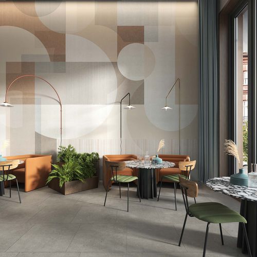 Papier peint contemporain - CINDY - Tecnografica Italian Wallcoverings - en fibre de cellulose / en textile non-tissé / en fibre de verre